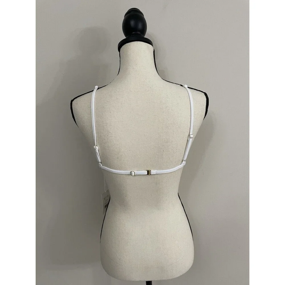 Andis Swim x Demi Moore The Tropez Bikini Top NWT Size S Small